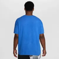 Nike мужские Max90 баскетбольные футболка синий