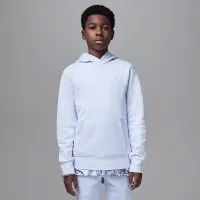 Nike Jordan MJ Brooklyn Big дитячі Fleece Pullover Толстовка з капюшоном колір сірий