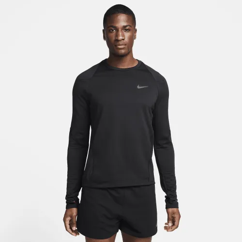 Nike Element мужские Therma-FIT Repel Running Crew цвет черный