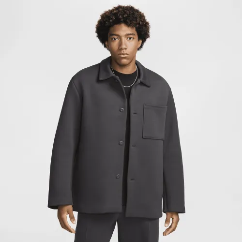 Nike Tech чоловічі Fleece Shacket колір сірий