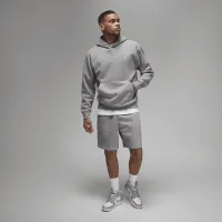 Nike Jordan Brooklyn Fleece чоловічі Printed Pullover Толстовка з капюшоном колір сірий