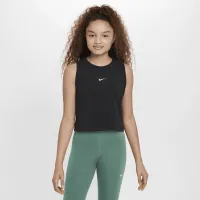 Nike Pro Girls' Dri-FIT тренировочные Tank Top цвет черный