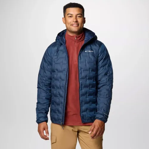 Куртка Columbia Delta Ridge II Down Hooded 2086222464 - Синяя