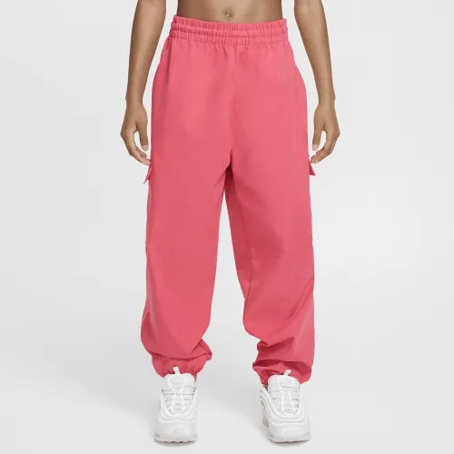 Nike Sportswear Girls' Cargo Pants Pink