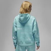 Nike Jordan Artist Series by Parker Duncan жіноча Brooklyn Fleece Толстовка з капюшоном блакитний
