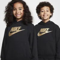 Nike Sportswear Club Fleece Pullover Little Kids Толстовка с капюшоном цвет черный