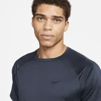 Nike Ready чоловічі Dri-FIT Short-Sleeve Fitness Top блакитний