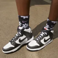 Кросівки Nike Dunk High Retro DD1869-103 - Біло-Чорні