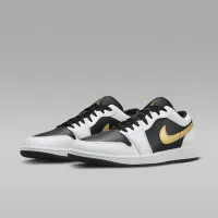 Nike Air Jordan 1 Low чоловічі Кросівки колір білий