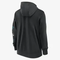 Jacksonville Jaguars Club чоловічі Nike NFL Full-Zip Толстовка з капюшоном колір чорний