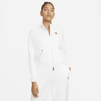NikeCourt женская Full-Zip Tennis Куртка цвет белый