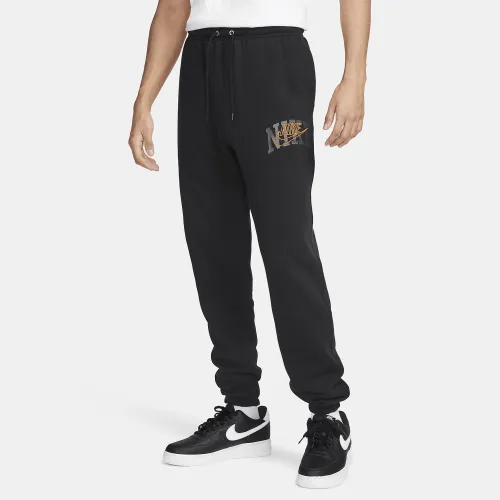 Nike Club Fleece чоловічі Cuffed Pants колір чорний