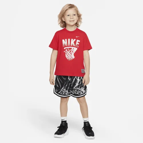 Nike Culture of баскетбольні Little дитячі Dri-FIT Mesh шорти комплект колір чорний