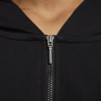 Nike Sportswear Chill Terry женская Loose Full-Zip French Terry Толстовка с капюшоном цвет черный