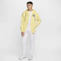 Club Америка Club мужские Nike Soccer Full-Zip Толстовка с капюшоном Yellow