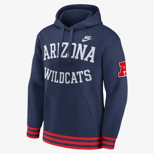 Arizona Wildcats Legacy Retro Men’s Nike College Pullover Толстовка с капюшоном синий