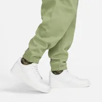 Nike Solo Swoosh мужские Fleece Pants цвет зеленый