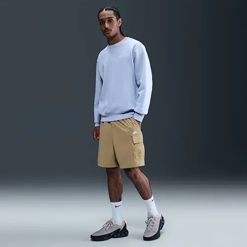 Nike Sportswear Club мужские Utility шорты цвет коричневый