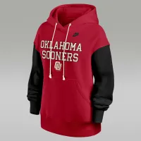 Oklahoma Legacy Phoenix жіноча Nike College Pullover Толстовка з капюшоном колір червоний