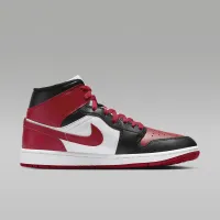 Nike Air Jordan 1 Mid жіноча Кросівки колір чорний