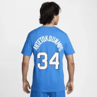 Giannis Antetokounmpo Greece чоловічі Nike баскетбольні футболка блакитний