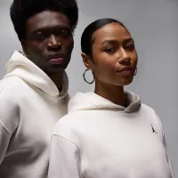 Nike Jordan Brooklyn Fleece мужские Pullover Толстовка с капюшоном цвет белый