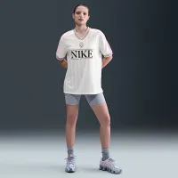 Nike Sportswear женская V-Neck Jersey Top цвет белый