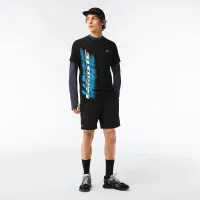 Шорти Lacoste Erkek Classic Fit Beyaz Sort GH353T-031 - Чорні