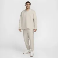 Nike Tech Fleece Reimagined мужские Polo цвет коричневый