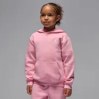Nike Jordan Brooklyn Fleece Little детские Pullover Толстовка с капюшоном Pink