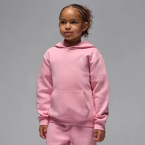 Nike Jordan Brooklyn Fleece Little детские Pullover Толстовка с капюшоном Pink