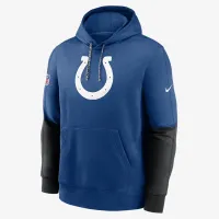 Indianapolis Colts Sideline Team Issue Club чоловічі Nike NFL Pullover Толстовка з капюшоном блакитний