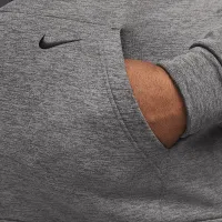 Nike Therma-FIT мужские Pullover Fitness Толстовка с капюшоном цвет серый