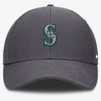 Seattle Mariners Club чоловічі Nike Dri-FIT MLB Adjustable Hat колір сірий