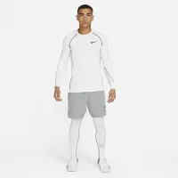 Nike Pro Dri-FIT чоловічі Slim Fit Long-Sleeve Top колір білий