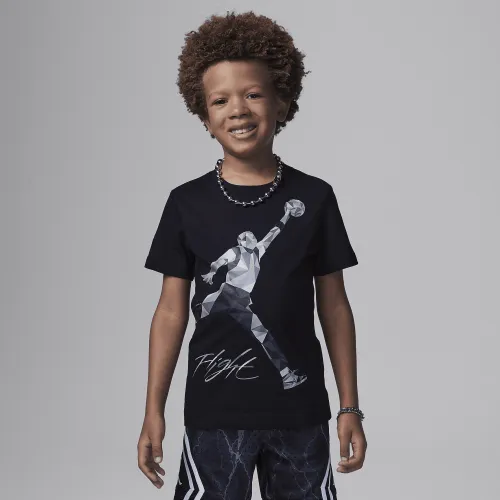 Nike Jordan Jumpman Heirloom Little дитячі Graphic футболка колір чорний