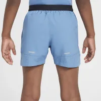 Nike Multi Tech EasyOn Big детские (для мальчиков) Dri-FIT тренировочные шорты синий