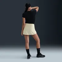 Nike Victory женская Dri-FIT Straight Tennis юбка цвет коричневый