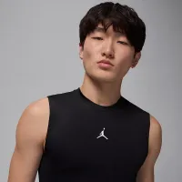 Nike Jordan Sport мужские Dri-FIT Sleeveless Base Layer Tank цвет черный