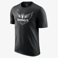 Dallas Wings Nike WNBA Iridescent Logo футболка колір чорний