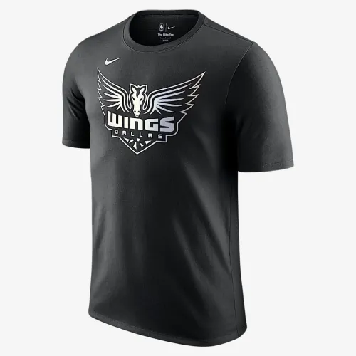 Dallas Wings Nike WNBA Iridescent Logo футболка цвет черный