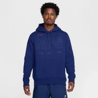 Nike Club чоловічі Pullover Fleece Толстовка з капюшоном блакитний