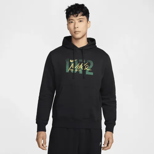 Nike Sportswear Club Fleece чоловічі Pullover Толстовка з капюшоном колір чорний