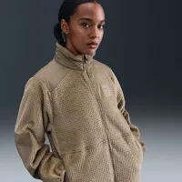 Nike x Stüssy High-Loft Full-Zip Куртка колір коричневий