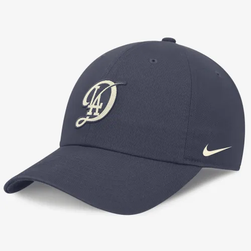Los Angeles Dodgers City Connect Club Men's Nike MLB Adjustable Hat Blue