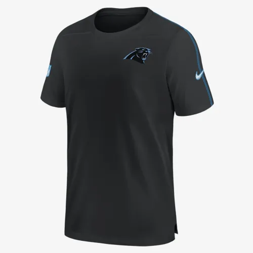Carolina Panthers Sideline Coach чоловічі Nike Dri-FIT NFL Top колір чорний