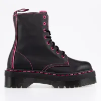 Кросівки Dr Martens Jadon II Neon Star Leather Platform 27617001 - Чорні