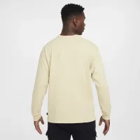 Nike Sportswear Premium Essentials чоловічі Long-Sleeve Pocket футболка колір коричневий