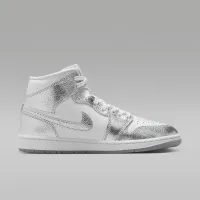 Nike Air Jordan 1 Mid SE женская Кроссовки цвет белый