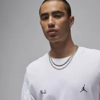 Nike Jordan чоловічі Long-Sleeve Top колір білий